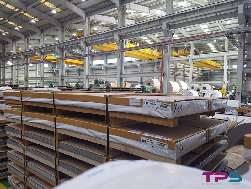 Cách tính khối lượng tấm inox 201